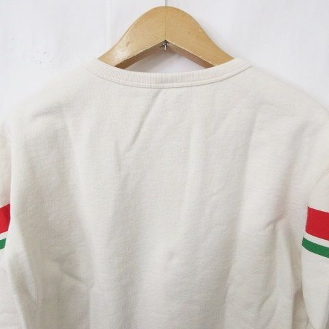 Gucci Trainer Sweatshirt Long Sleeve Round Neck Pullover Print Cotton White