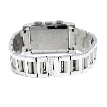 Bvlgari Rettangolo Chronograph Watch Battery Operated
