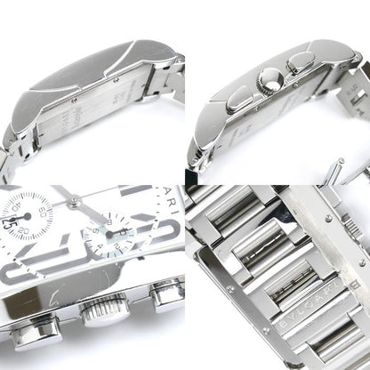 Bvlgari Rettangolo Chronograph Watch Battery Operated