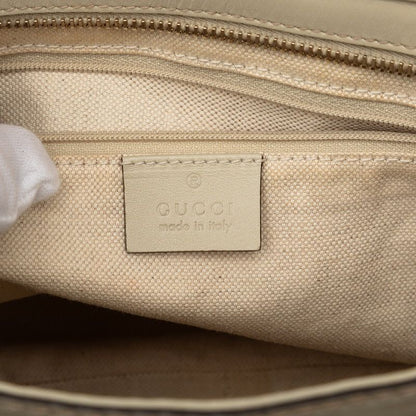 Gucci GG Canvas Ski Beige Leather