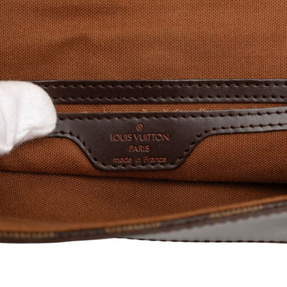 Louis Vuitton Damier Soho Backpack Daypack Brown Leather