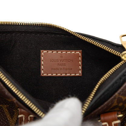 Louis Vuitton Monogram Nano Pallas Mini Shoulder Bag Brown Noir