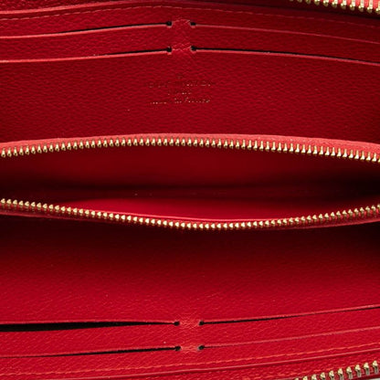 Louis Vuitton Monogram Empreinte Portefeuille Clemence Round Zipper Long Wallet