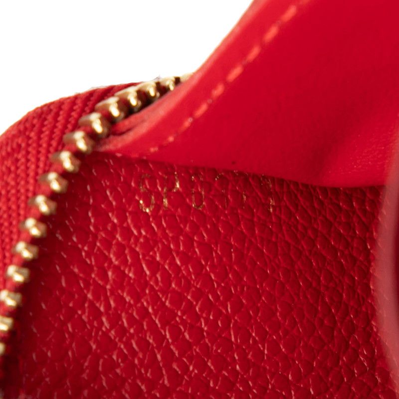 Louis Vuitton Monogram Empreinte Portefeuille Clemence Round Zipper Long Wallet