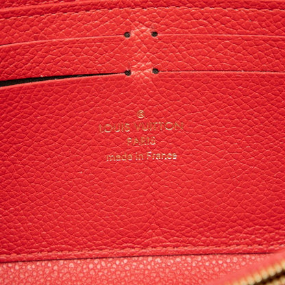 Louis Vuitton Monogram Empreinte Portefeuille Clemence Round Zipper Long Wallet