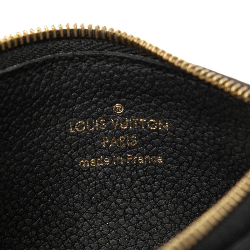 Louis Vuitton Monogram Empreinte Porto Carte Romi Card Case Coin