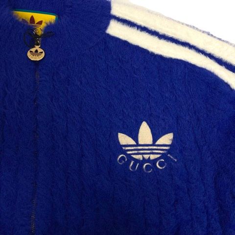 Gucci Adidas Xkctx Blouson Jacket Collaboration Wool Blend