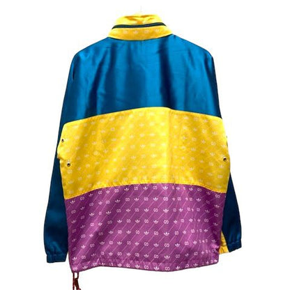 Gucci Adidas Anorak Jacket Blouson Jacket Outer Pullover Glossy Logo