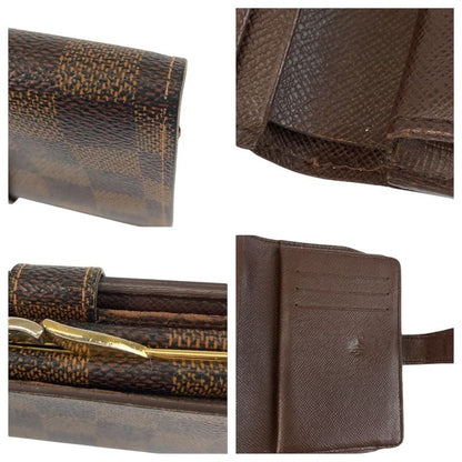 Louis Vuitton Damier Portomone Viennois Folding Wallet