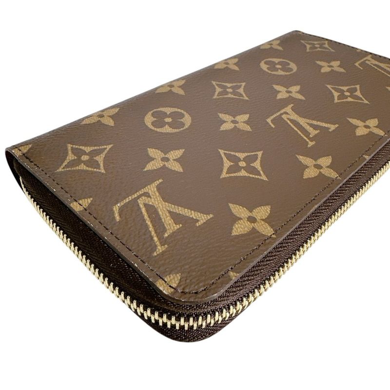 Louis Vuitton Monogram Zippy Long Wallet Zip Around