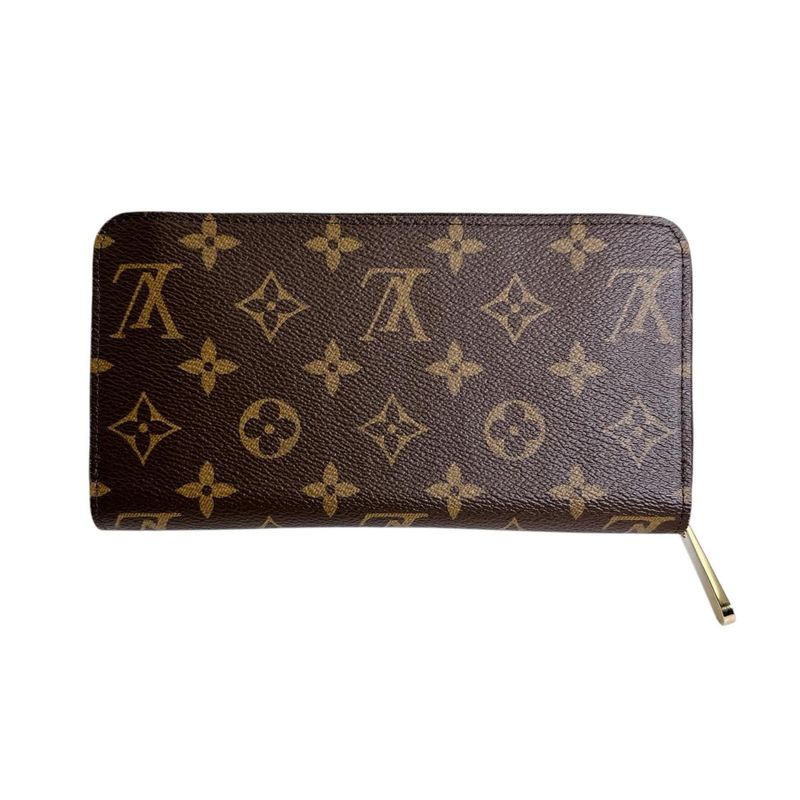 Louis Vuitton Monogram Zippy Long Wallet Zip Around