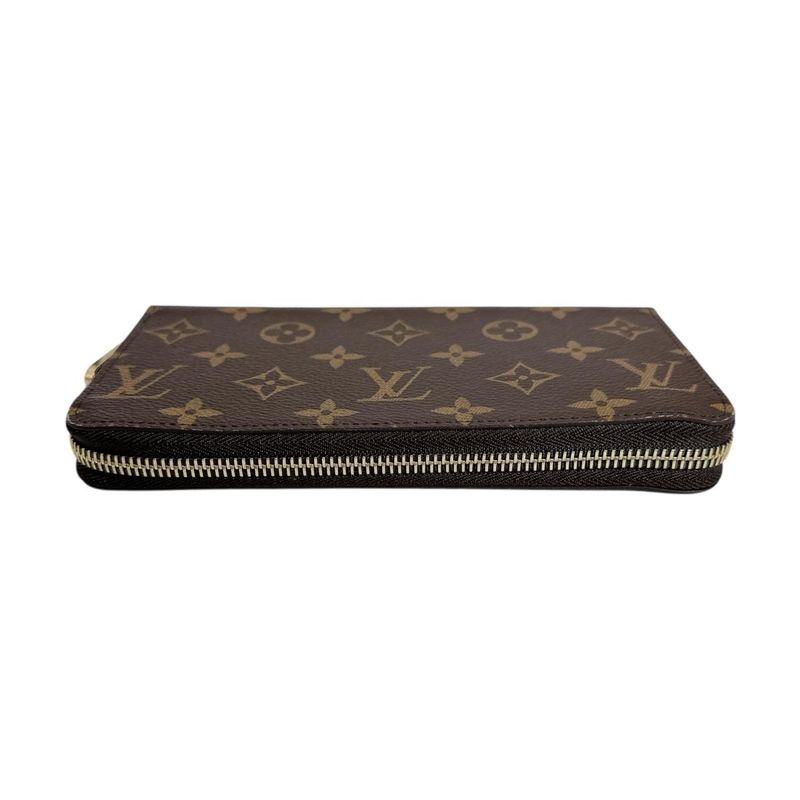 Louis Vuitton Monogram Zippy Long Wallet Zip Around