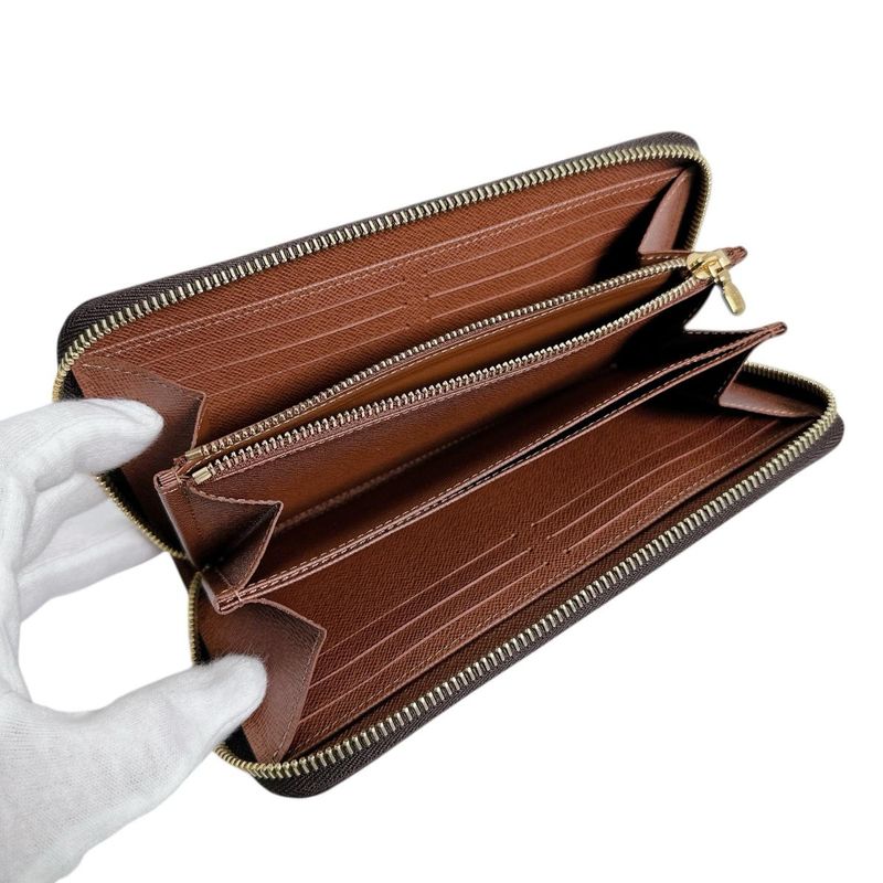Louis Vuitton Monogram Zippy Long Wallet Zip Around
