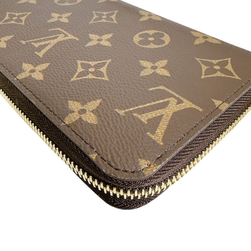 Louis Vuitton Monogram Zippy Long Wallet Zip Around