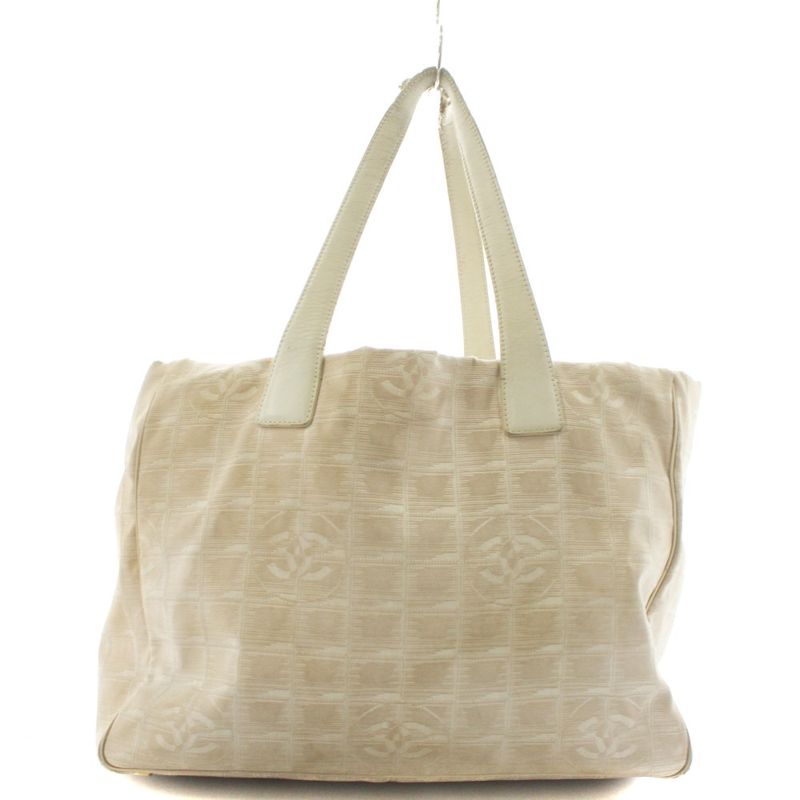 Chanel Travel Line MM Tote Handbag No 8 Pink OH