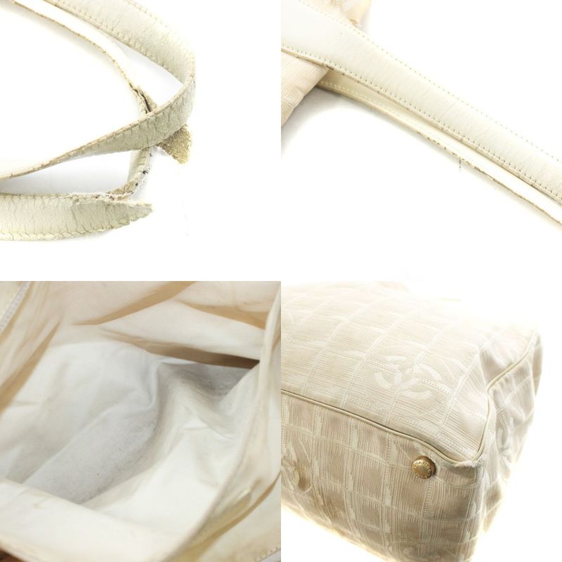 Chanel Travel Line MM Tote Handbag No 8 Pink OH
