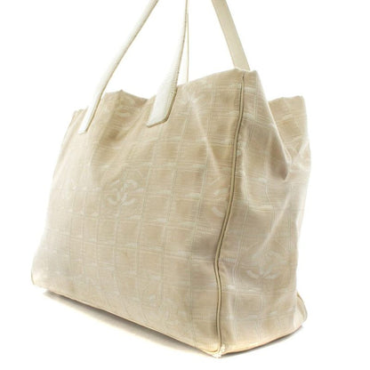 Chanel Travel Line MM Tote Handbag No 8 Pink OH