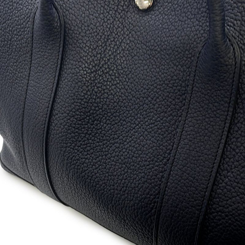 Hermes Tote Garden Party PM Blue Nuit Silver Negonda Blue-nuit