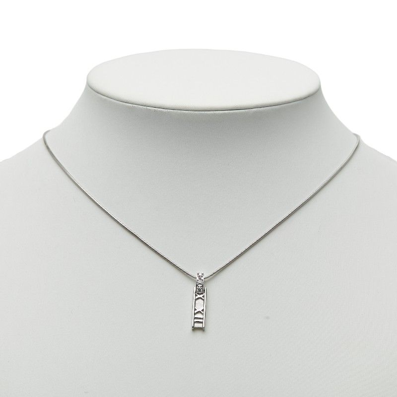 Tiffany & Co Atlas Bar 18K White Gold