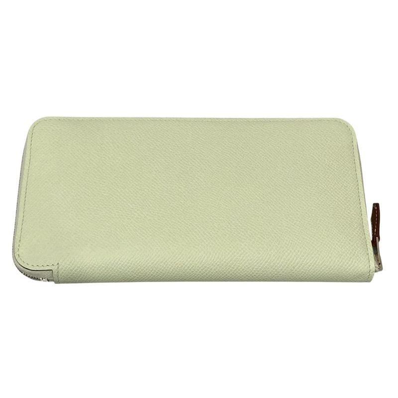 Hermes Veau Epsom Azap Long Silk in Wallet W