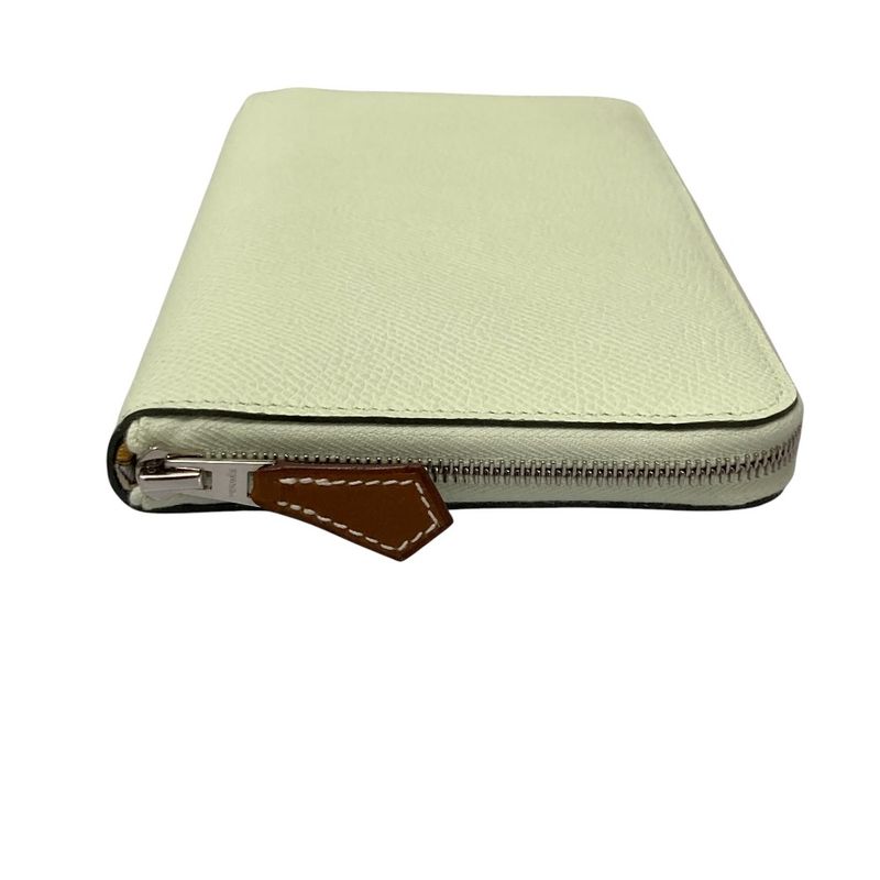 Hermes Veau Epsom Azap Long Silk in Wallet W