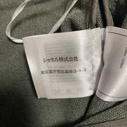 Chanel Canvas Short Pants Shorts 34 Khaki