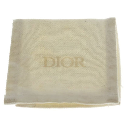 Dior Logo Rhinestone Pin Badge Brooch Gold