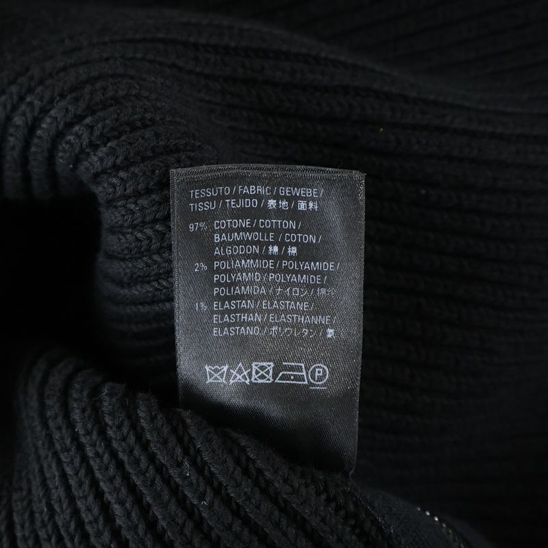 Balenciaga Oversized Knit Zip Up Sweater Driver's