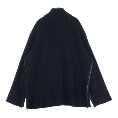 Balenciaga Oversized Knit Zip Up Sweater Driver's