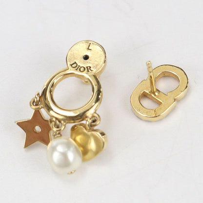 Dior Earrings Metal Gold