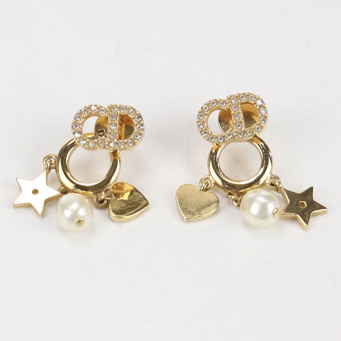 Dior Earrings Metal Gold