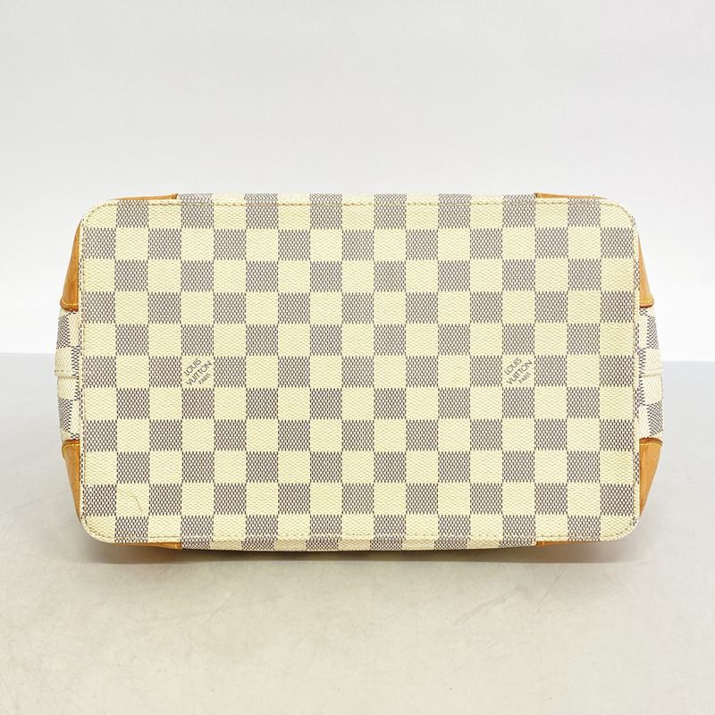 Louis Vuitton Tote Damier Azur Hampstead PM White