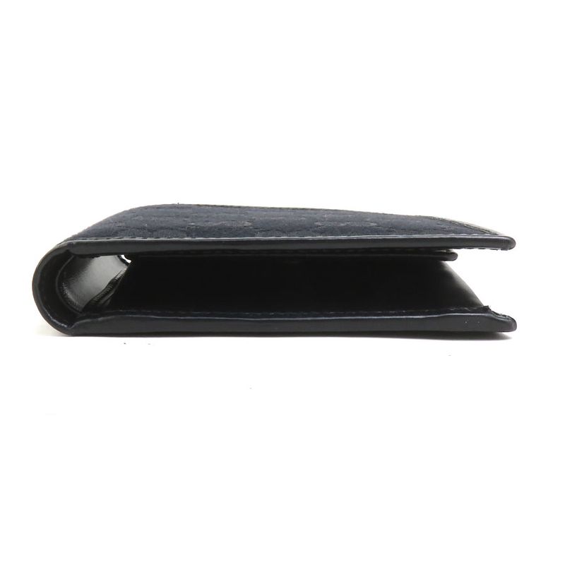 Gucci Bifold Wallet Canvas Black