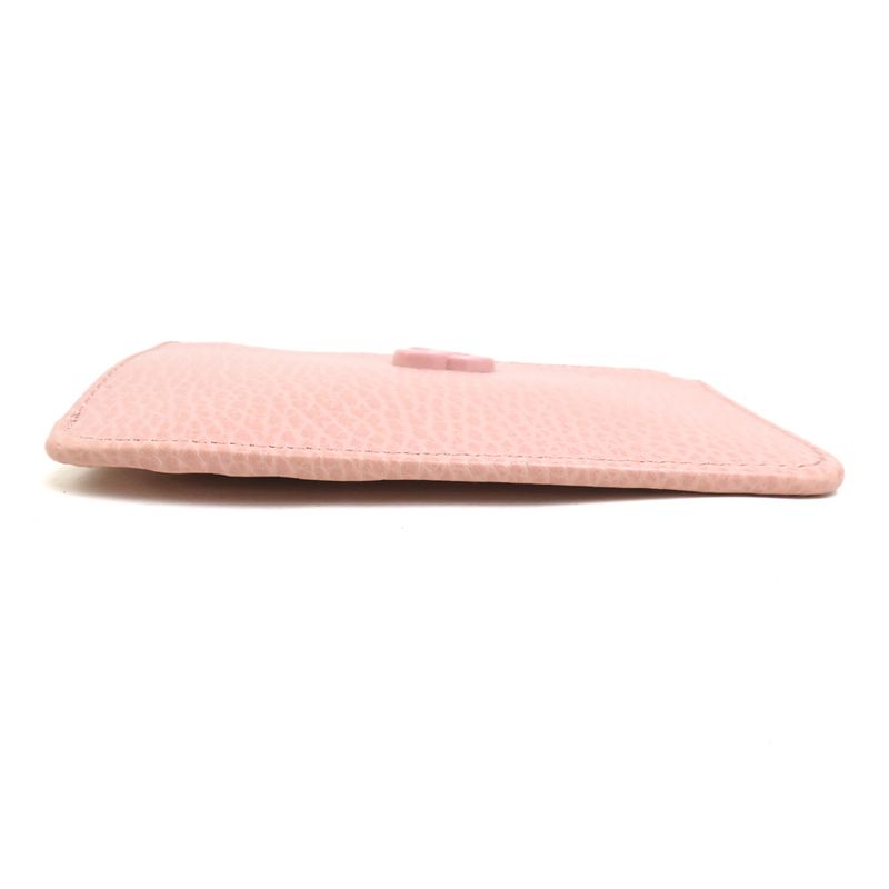 Gucci Coin Case Leather Pink