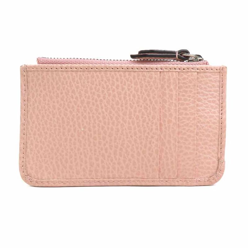 Gucci Coin Case Leather Pink
