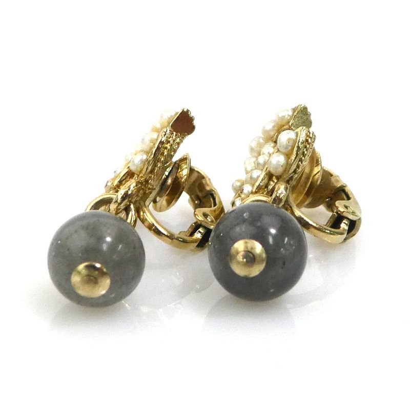 Chanel Earrings White