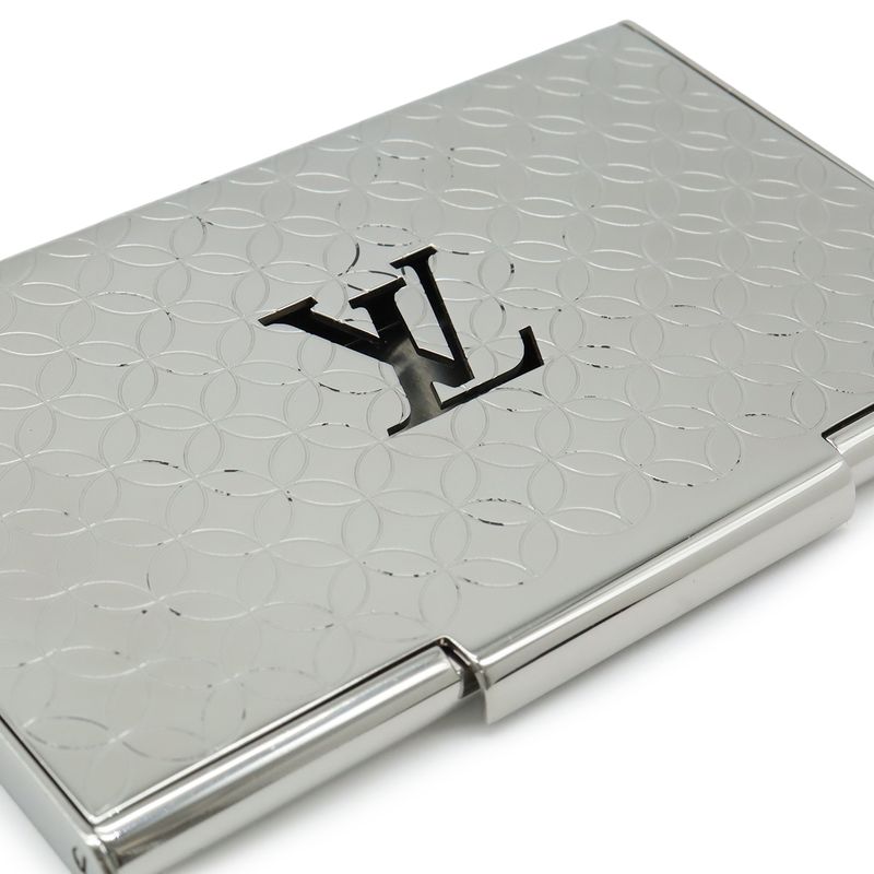 Louis Vuitton Card Holder Chien Zelize Card Case Business Metal