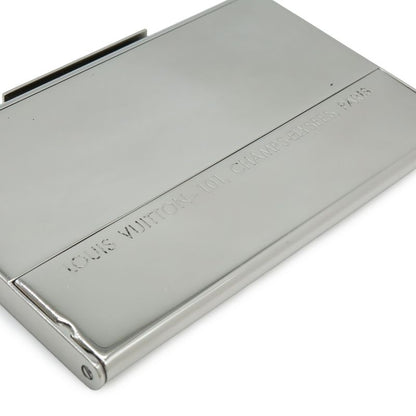 Louis Vuitton Card Holder Chien Zelize Card Case Business Metal