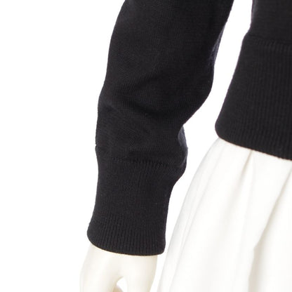 Bottega Veneta Wool Turtle Neck Knit Top Black M
