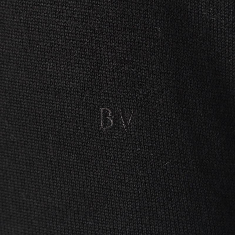 Bottega Veneta Wool Turtle Neck Knit Top Black M