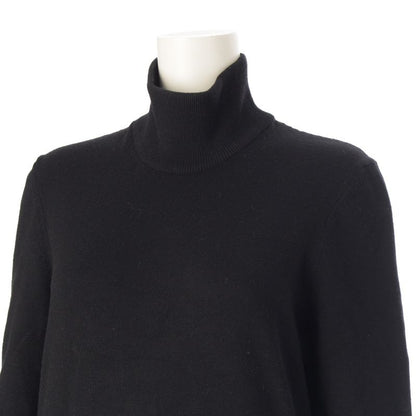 Bottega Veneta Wool Turtle Neck Knit Top Black M