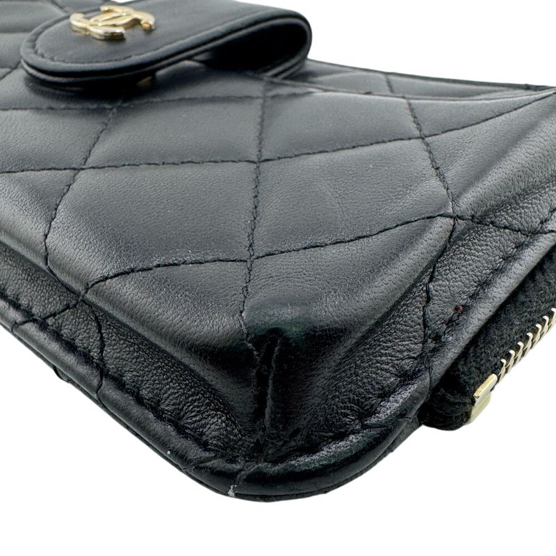 Chanel Multicase Timeless Classic Long Wallet Black