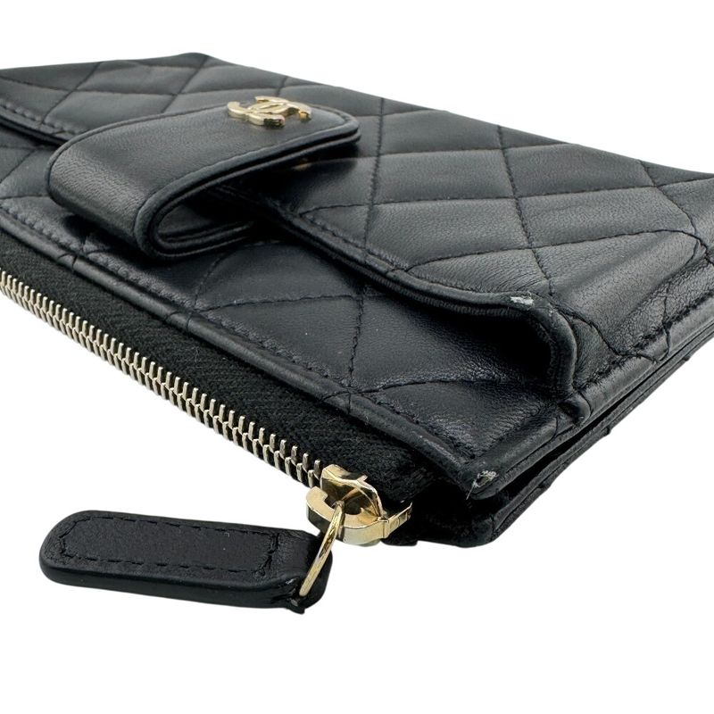 Chanel Multicase Timeless Classic Long Wallet Black