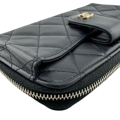 Chanel Multicase Timeless Classic Long Wallet Black