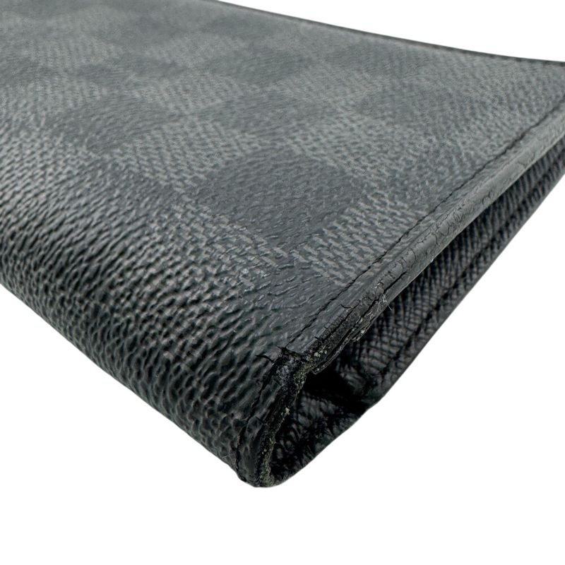 Louis Vuitton Portefeuille Brother Long Wallet Gray