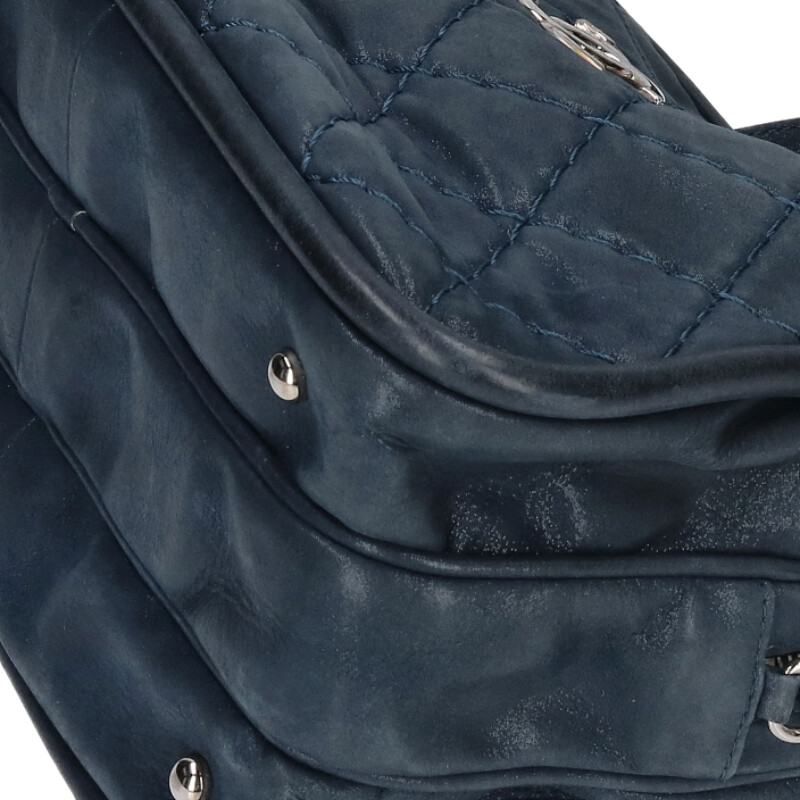 Chanel Matelasse Suede Leather Chain Shoulder Bag