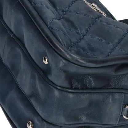 Chanel Matelasse Suede Leather Chain Shoulder Bag