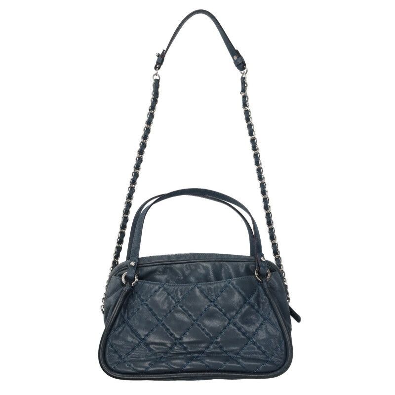 Chanel Matelasse Suede Leather Chain Shoulder Bag