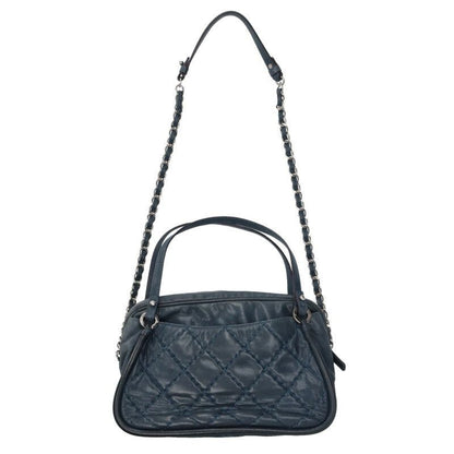 Chanel Matelasse Suede Leather Chain Shoulder Bag