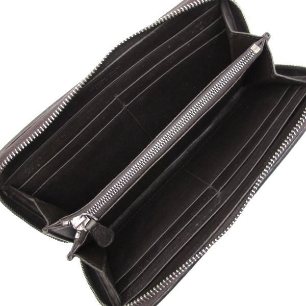 Bottega Veneta Round Zipper Long Wallet